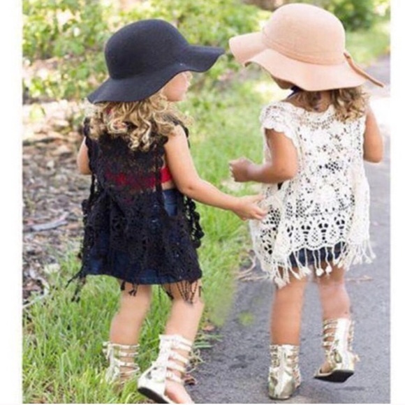 girls wool floppy hat